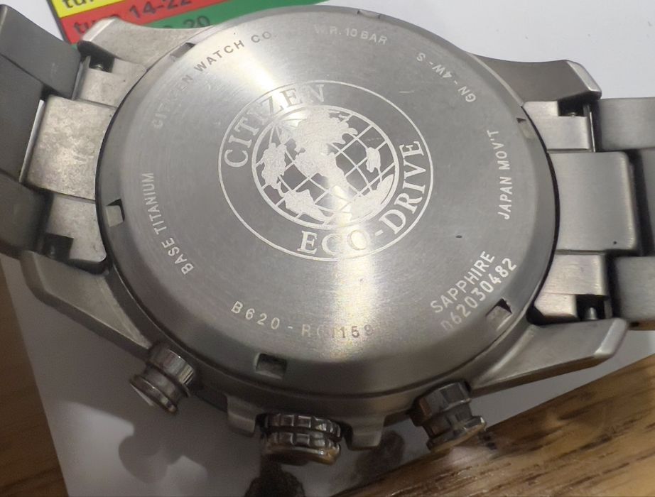 Citizen eco-drive titanium