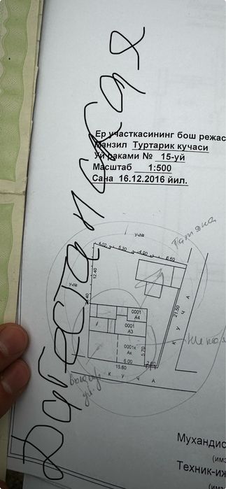 Угловой участок в шикарном и популярном месте( Дагестанская-Никитина)