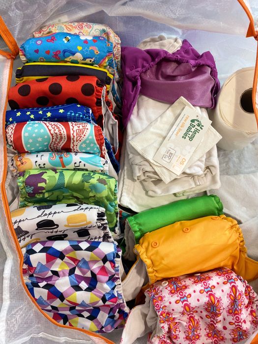 Scutece textile preloved- bumgenius de colecție