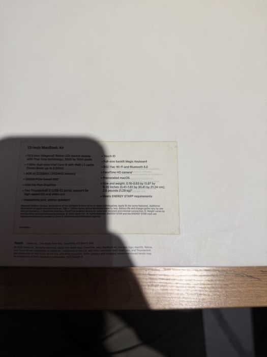 MacBook Air 13 mwtl2