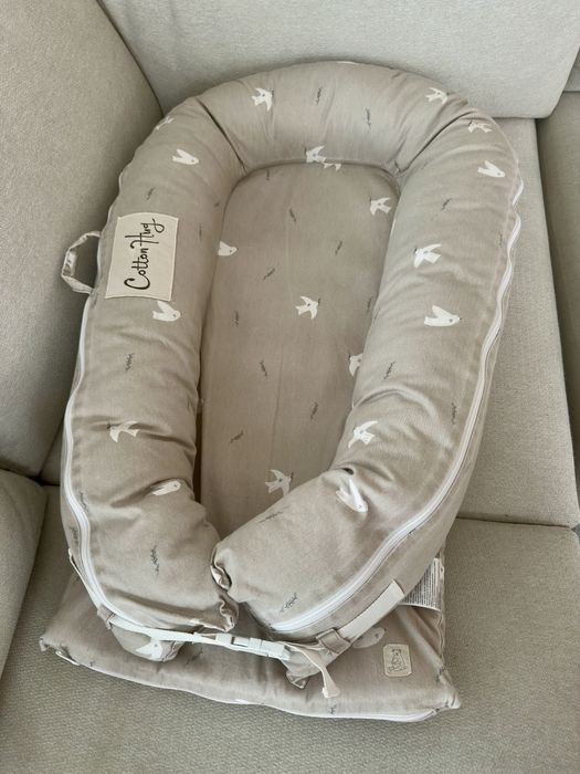 Бебешко гнездо “Cotton Hug” -Birds