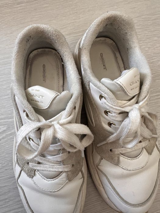 Маратонки бели бежови Gant