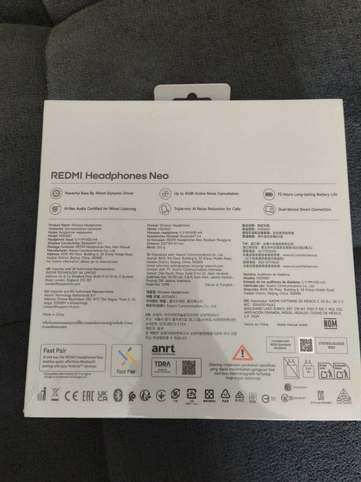 Запечатанные Redmi Headphones Neo