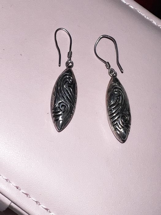 Cercei din argint 925 forma lacrima