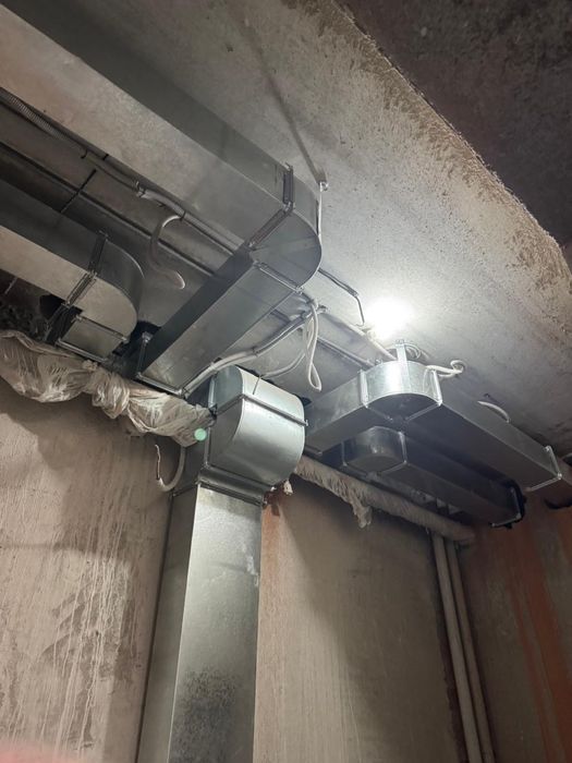 Вентиляционные работы. Дымоходы