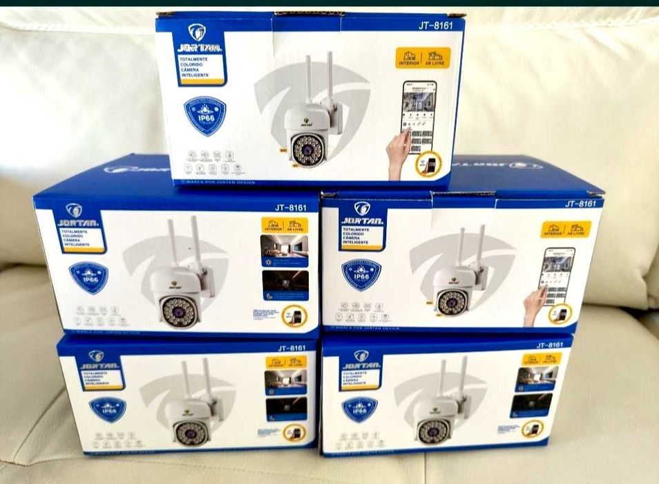 Camera Jortan Camera Wifi cu vedere nocturna și Leduri ,control 360 grade Aplicație  Yousee Camera Ip Exterior sau interior