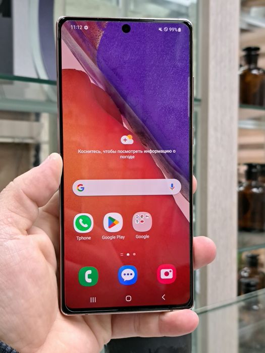 Samsung Note20 xotirasi 8/256GB