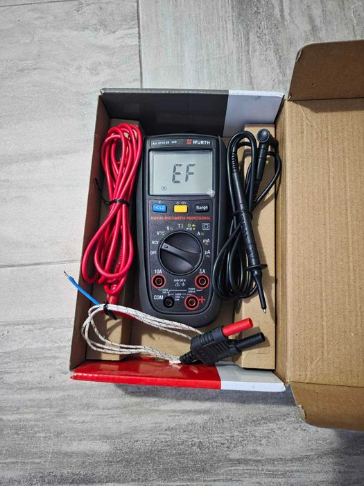 Професионалния цифров мултиметър Würth MTX 203