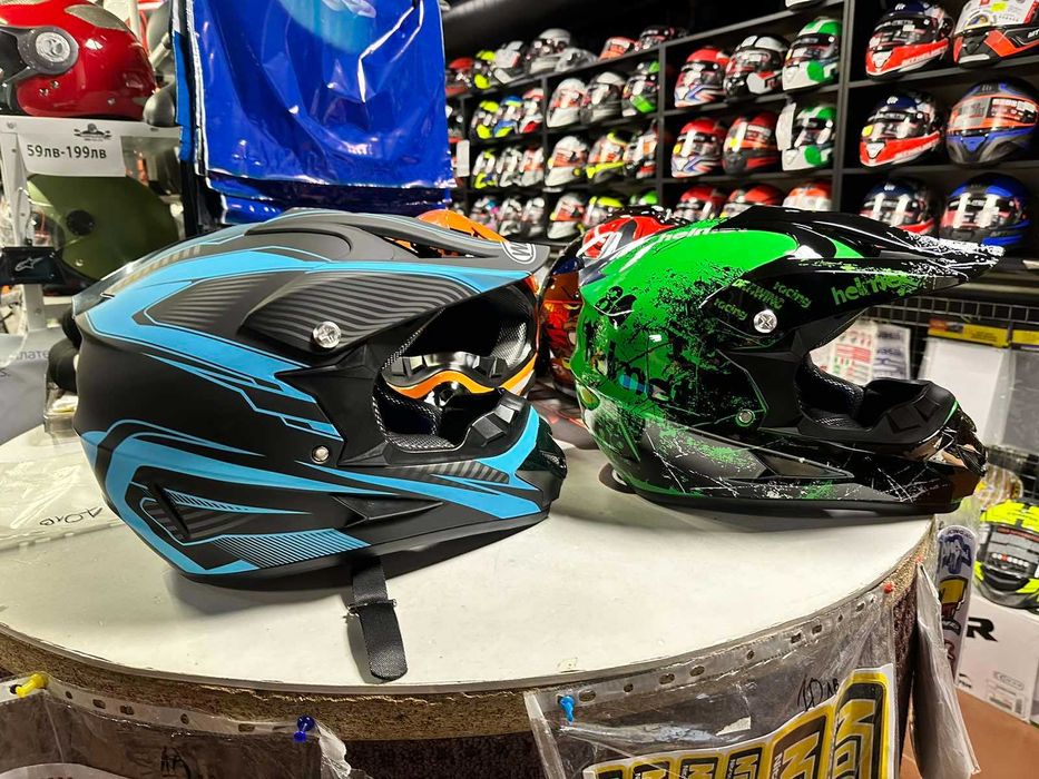 Детска крос каска мото вело мотокрос