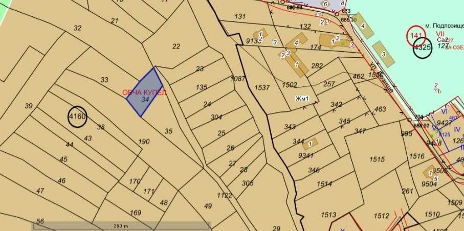 Продава се Парцел в София, Горна баня - 1092 кв.м за 75 €/кв.м - Снимка #4