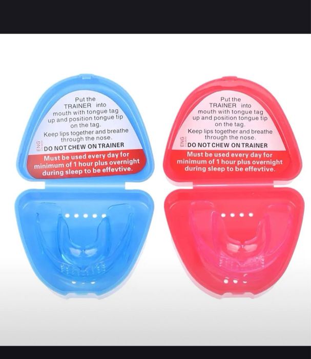 трейнер капы детские для выравнивания при бруксизме и храпе