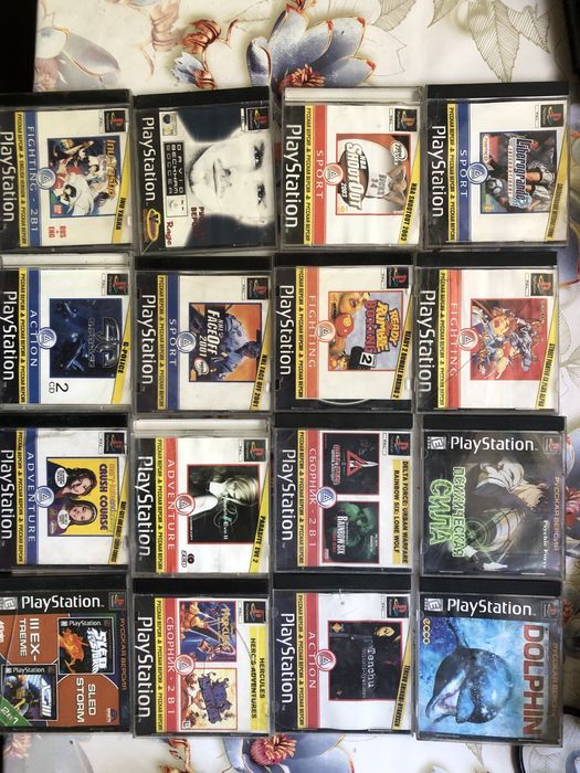 Диски на playstation one