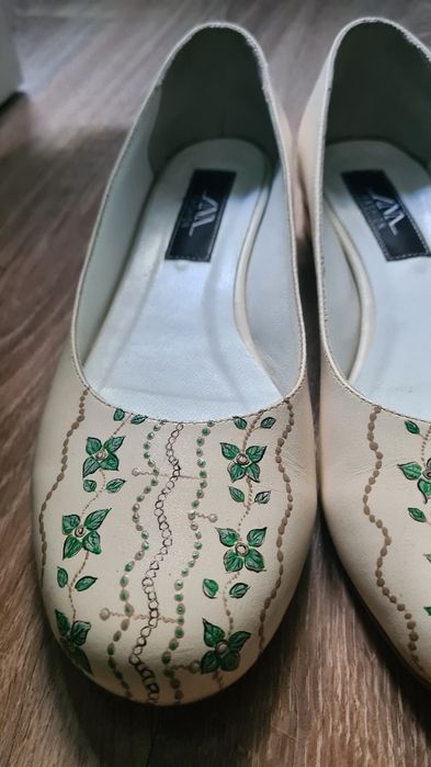 Balerini pictati Ana Fashion