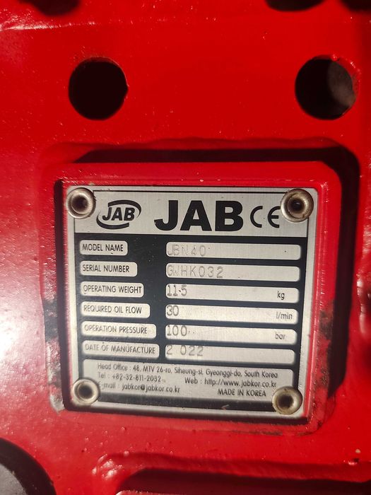Picon pentru miniexcavator JAB JBN40