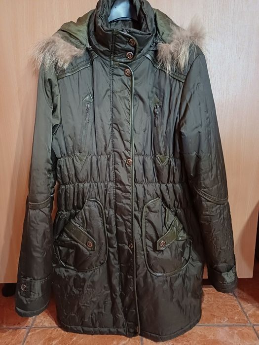 Vand geaca lunga, de femei, XXL