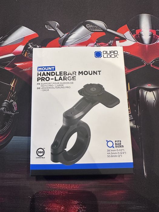 Quad Lock Handlebar Mount Pro - Large