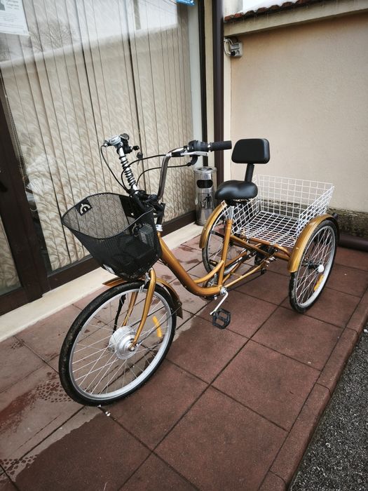 Електрическа Триколка/колело– Удобна, Стабилна и Икономична!