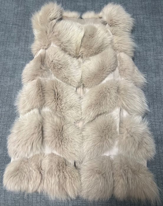 Елек естествен косъм лисица