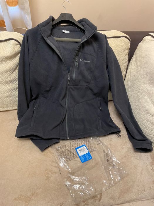 Нов черен полар Columbia, размер XL