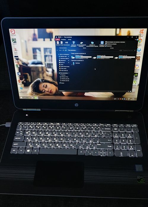 HP Pavilion 128ssd+ 1tb