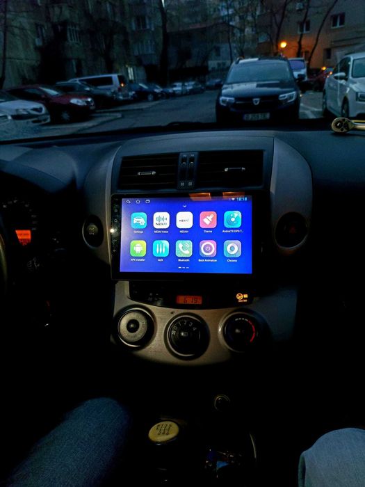 Navigatie Android Toyota RAV4 Waze YouTube GPS BT USB