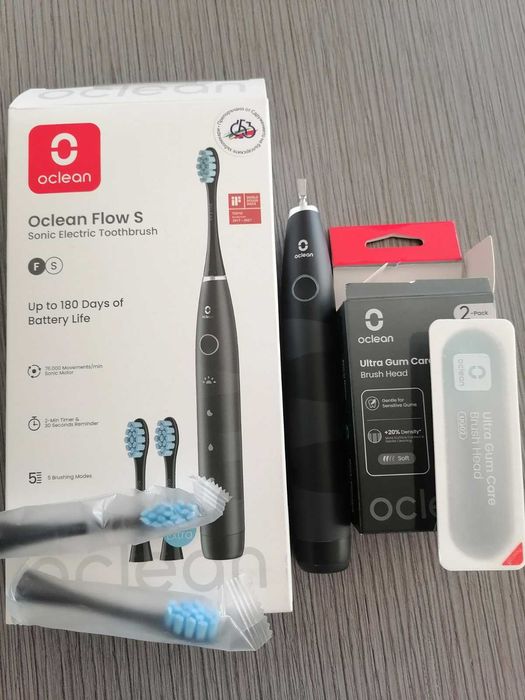 Четка за зъби Oclean Flow S, 76000 об/мин, 5 режима,