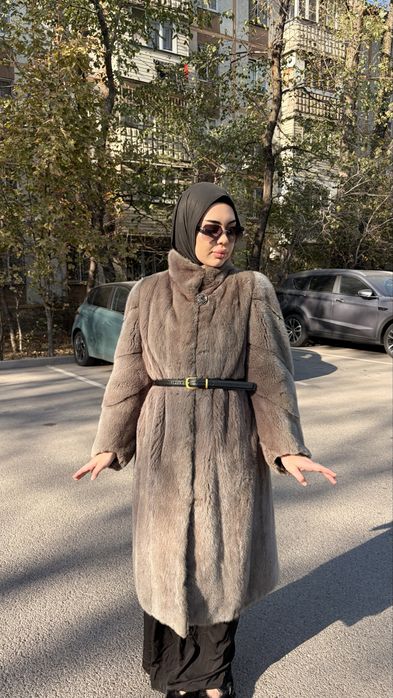 Норковая шуба импорт мех 48,50