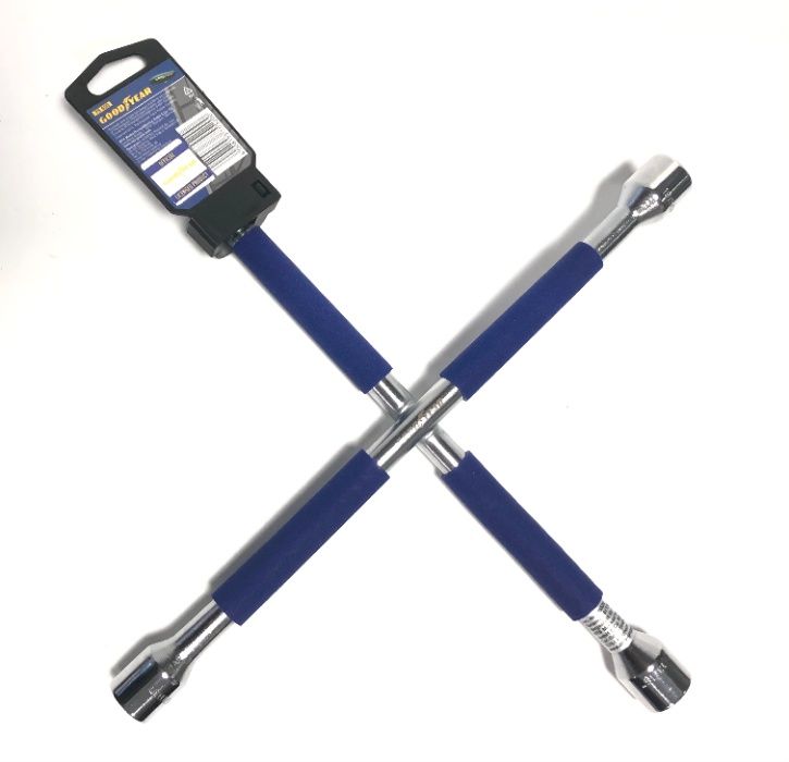 кръстат ключ за гуми, джанти, Goodyear, телескопичен ключ 17/19/21/23