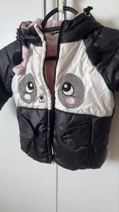 Продам весенний комбинезон+куртка для девочки р.80