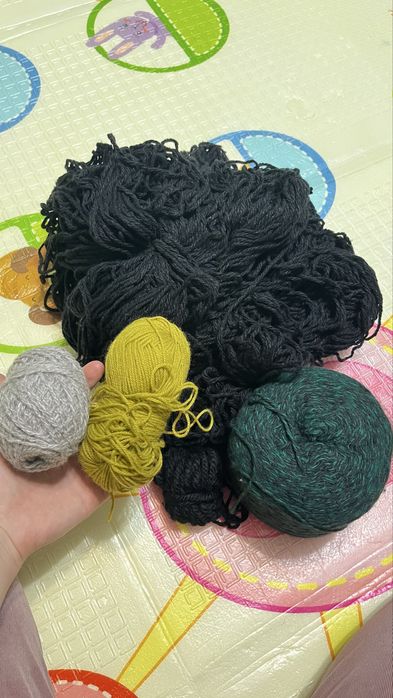 Продам пряжи и спицы