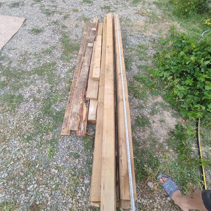 Продам б/у  Брус, Дсп, Дверь, Линолеум