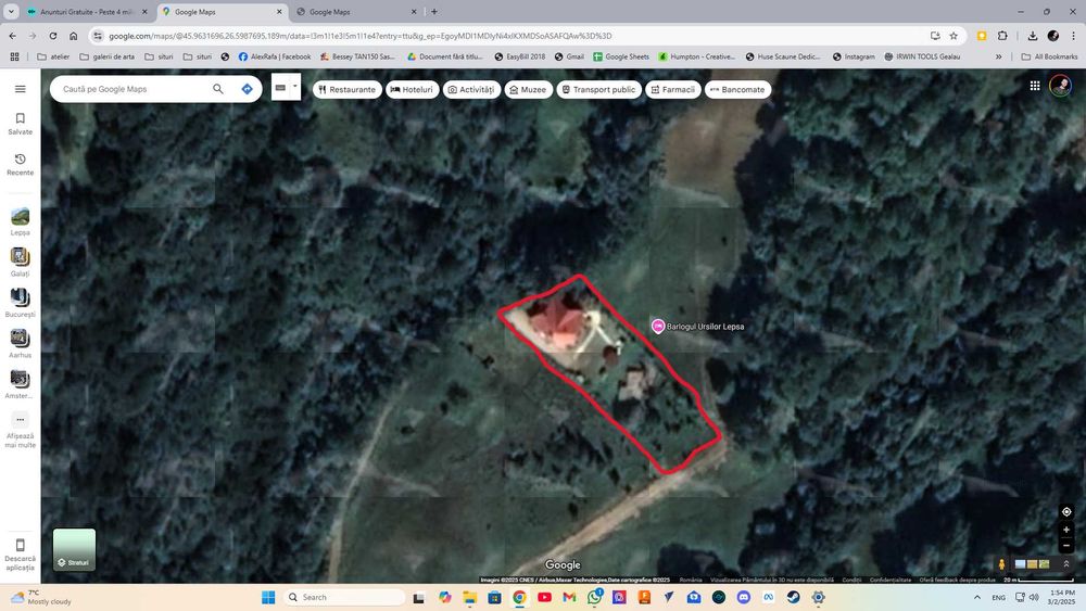 Casa de Vacanta/Vila/Pensiune/Cabana - Lepsa, Vrancea- Munte