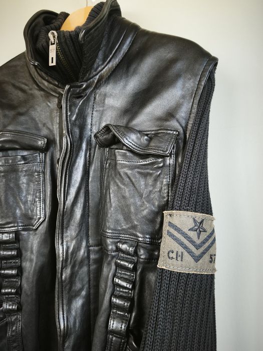 Chevignon, мъжко кожено яке, размер XL