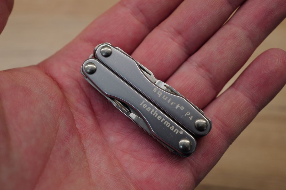 Multitool X2 Leatherman Micra si Squirt P4 USA stare perfecta cutit