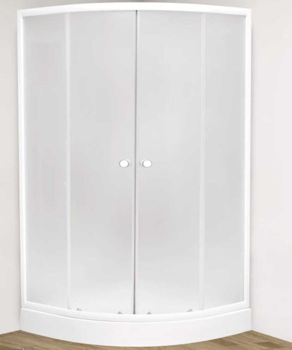 Cabina de dus semirotunda