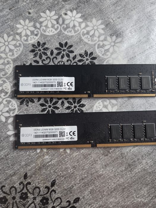 Memorie RAM DDR4 16GB Kit (2x8GB) 3200MHz CL22 3DFX