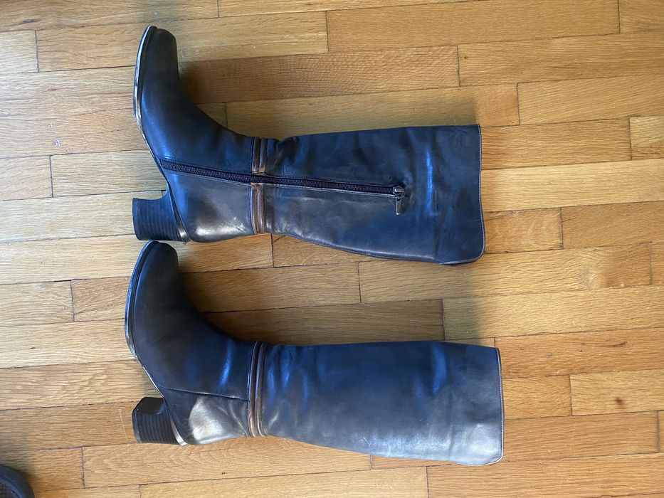 Дамски ботуши GiAnni и GIDO, 35 номер, естествена кожа