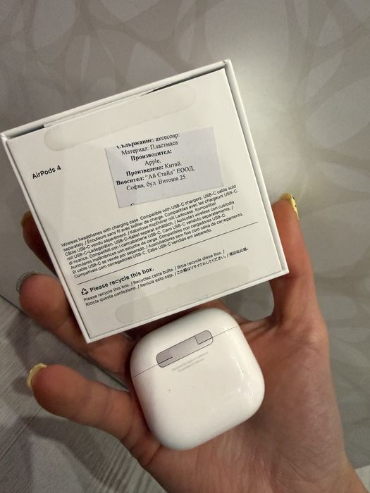 AirPods 4 слушалки