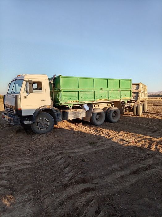 Продам камаз с прицепом самосвал