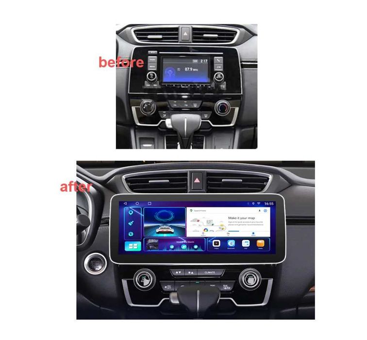 HONDA 2017-2022 CRV 12.3" андроид навигация, 9475+9501+397