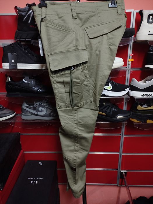 Оригинален мъжки карго панталон G-Star Raw Zip Pocket W33 L32 нов цип