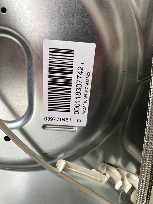 Продавам пералня Miele WDA210 WPM – втора употреба, отлично състояние