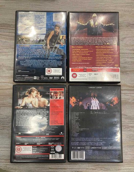 Оригинални DVD дискове с филми и музика