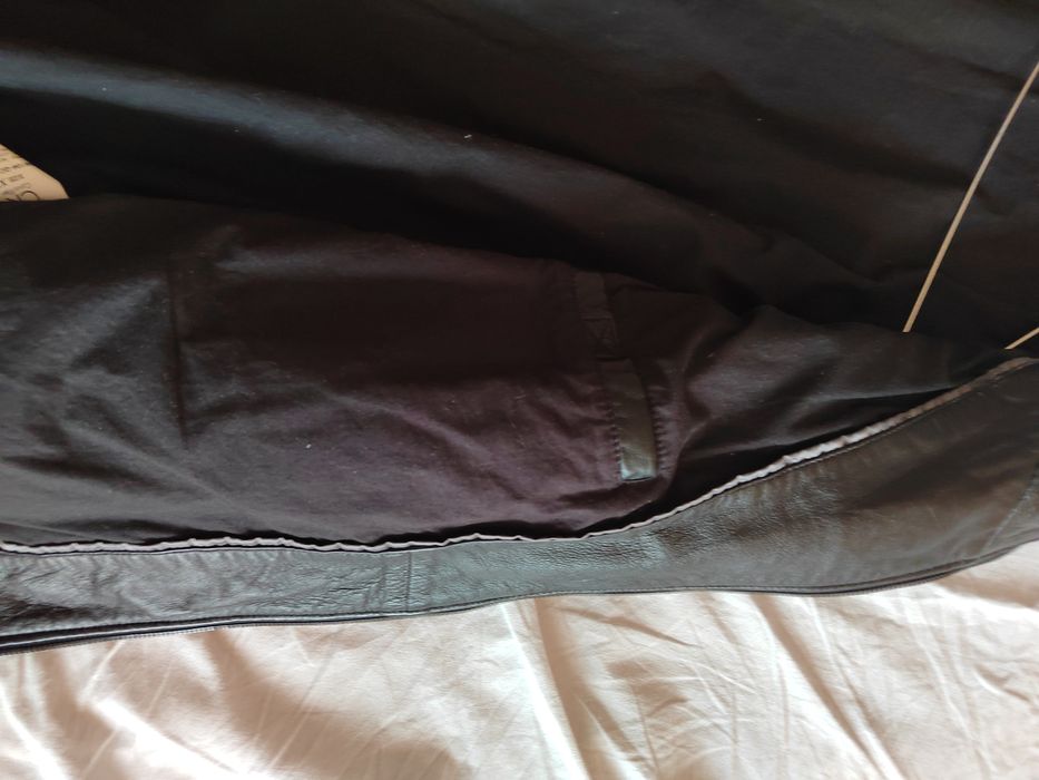 Мъжко кожено яке от естествена кожа - CALVIN KLEIN - XL - 110 euro