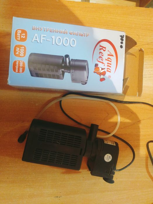 Фильтр и нагреватель для аквприума