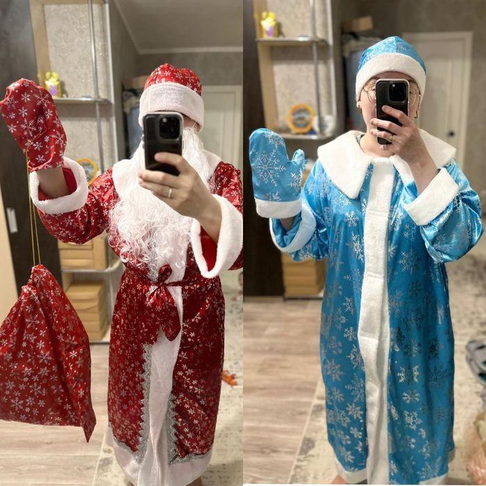Аренда костюма деда Мороза и снегурочки на прокат