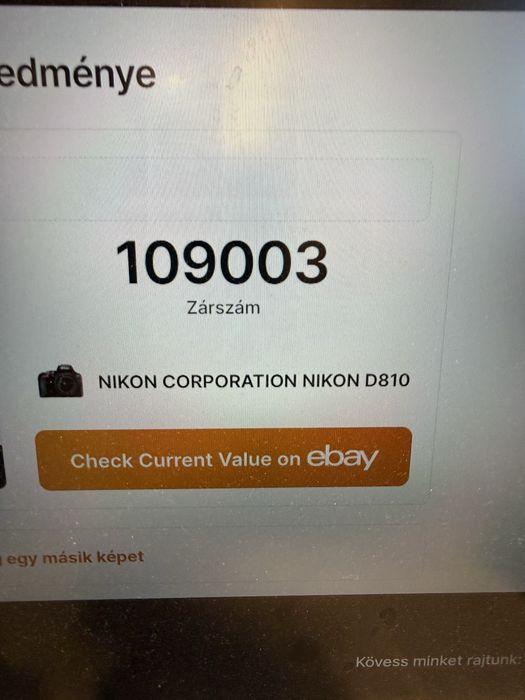 Nikon d810 body