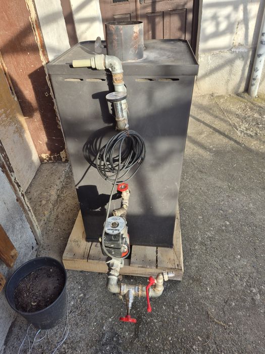 Камина с водна риза