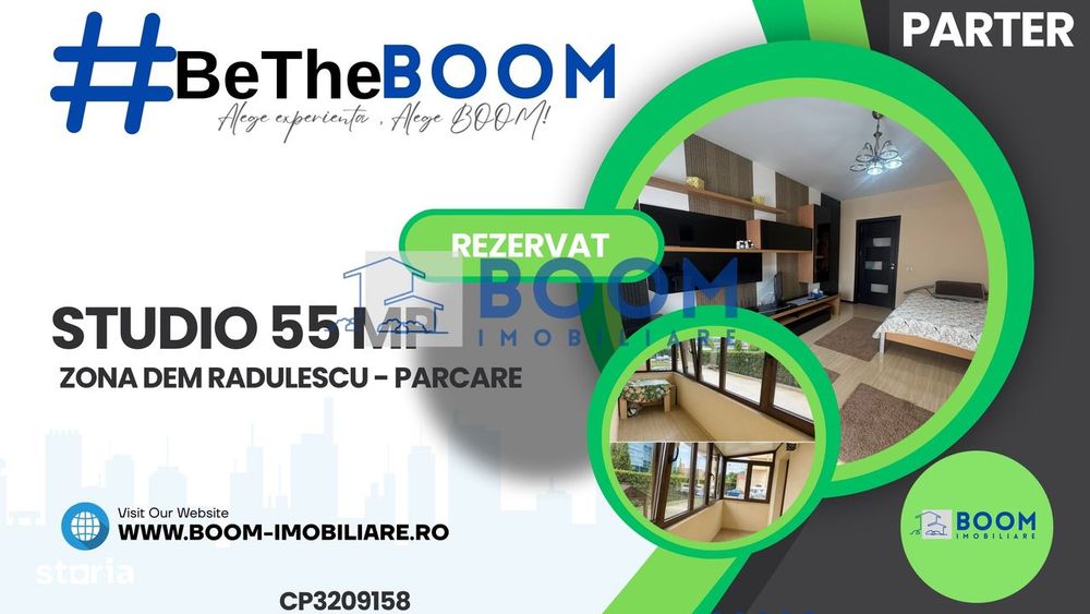 Garsoniera | 55 mp | Dem Rădulescu | Bloc Nou 2016 | Parcare proprie