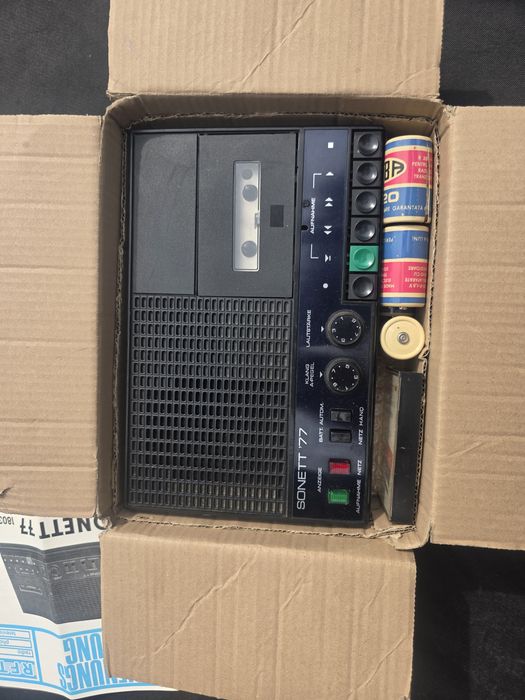 Vand radiocasetofon Sonett 77 -1973